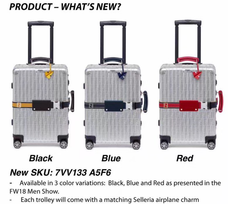 Rimowa  X  Fendi 20 26 29 Inches QS