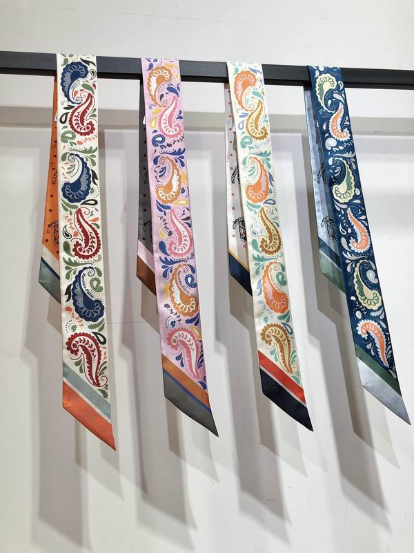 Hermes silk ribbon 5X86cm E011011